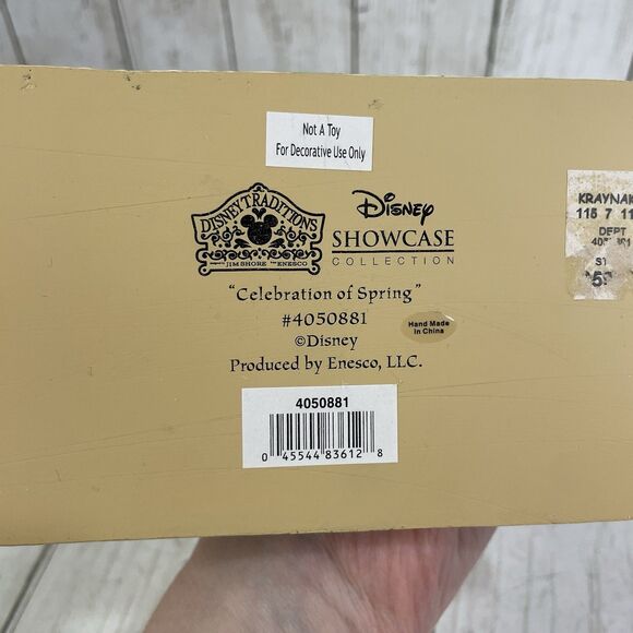 Enesco Jim Shore Disney CELEBRATION OF SPRING Elsa Frozen Fever Statue W/Box - Picture 7 of 10